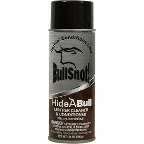 HideABull Leather Cleaner and Leather Conditioner 10899010 for Use on Leather Apparel Furniture Car Boat Truck 14oz