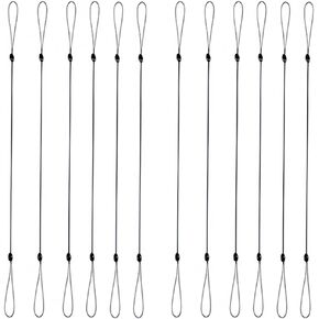 Touch Screen Stylus Lanyards LCD Writing Tablets Pens Cord Graphic Tablet Stylus String Drawing Tablets Pen Straps 12 Pack