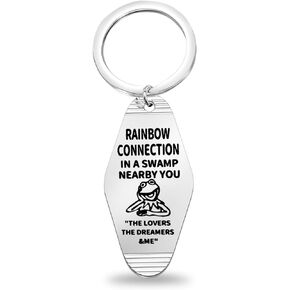 FAADBUK The Muppet Movie Inspired Keychain Kermit Clein Lover Gift Kermit The Frog Merch