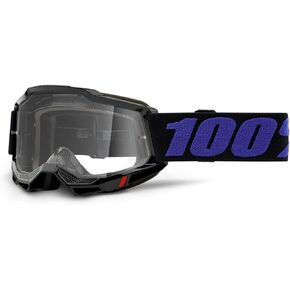 100% Accuri 2 Motocross & Mountain Biking Adult Goggles (Moore - Clear Lens)