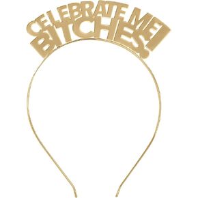 RhinestoneSash Birthday Crown - Birthday Party Outfit - Bachelorette Party Supplies - New Years Headband