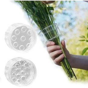 Spiral Ikebana Stem Holder 2Pcs - Bouquet Twister for Flower Arrangement, DIY Floral Art Accessory for Wedding Home Romantic Decoration (Large+Small) in Kuwait