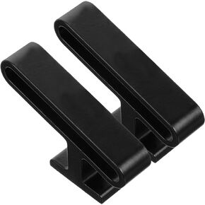 VOSAREA 2pcs Window Curtain Window Coverings Hook for Curtain Cord Adhesive Home Wall Hook Home Curtain Cord Supplies Blind Rope Cleat Drawstring Rope Hook Rope Clip Blinds Alloy
