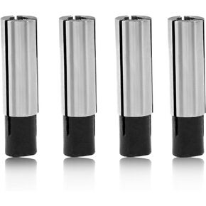 4 Pcs 1/4" to 1/8" Collet Chuck Adapter Driver Adapter Carbon Steel Collet Perfect for CNC Engraving Bit Router Converter