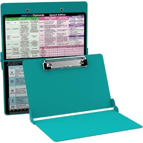 Whitecoat Clipboard® - Teal Speech-Language Pathology Edition