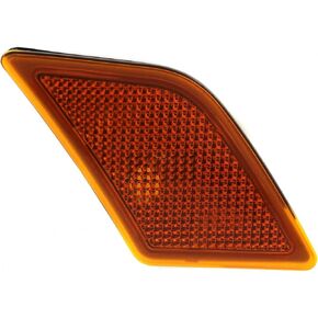 For 2008-2011 Mercedes-Benz C300 Pair Driver and Passenger Side Turn Signal/Side Marker Light DOT Certified Lens and Housing Only MB2554100 MB2555100 - Replaces 204 820 01 21 204 820 02 21