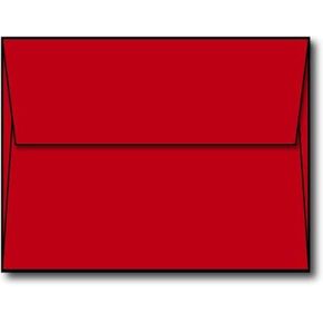 Red A2 Envelopes - 250 Envelopes - Desktop Publishing Supplies™ Brand Envelopes