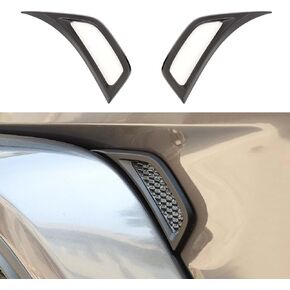 Voodonala for Jeep JL Side Air Conditioning Vent Outlet Decoration Trim for 2018-2022 Jeep Wrangler JL JLU Gladiator JT Trunk, Bright Silver