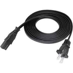 8.2ft Power Cord Replacement for Vizio E43-C2 E40-C2 E50-C1 E48-C2 E55-C1 E60-C3 E55-C2 TV 2 Prong Polarized Power Cord Ac Cable