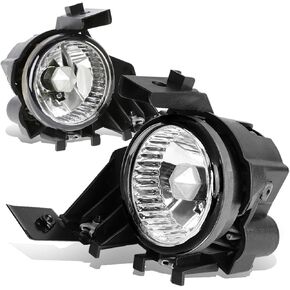 DNA MOTORING FL-NS053-CH Front Bumper Fog Light Driver & Passenger Side Enhance visibility [Compatible with 08-11 Subaru Impreza]