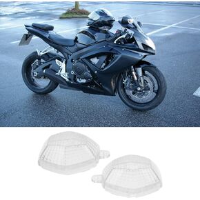 Acouto Motorcycle Turn Signal Light Lens Indicator Lamp Covers Replacement for Suzuki 650F 2008?2011 for Suzuki SV 650 N/S 2003-2016 for Suzuki DL 650 V-Strom