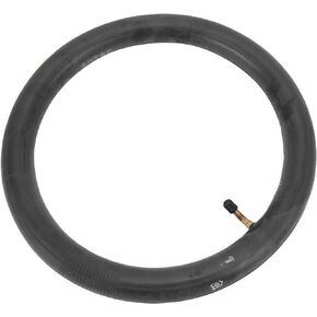 Bicycle Inner Tubes, 14x2.125 Inner Tube with Bent Angle Valve Rubber Inner Tubes Compatible for Electric Bicycle Electric Bicycle Modification Accessories Supplies 2Pcs14X34Mm Black