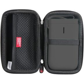 Hermitshell Travel Case for NIIMBOT Label Maker Machine D11 Label Printer (Black)