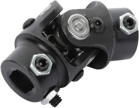 SCITOO 11/16-36 Spline X 3/4 DD عمود التوجيه العالمي U-Joint أسود فردي، 83 مم زاوية العمل 35 درجة in Saudi Arabia