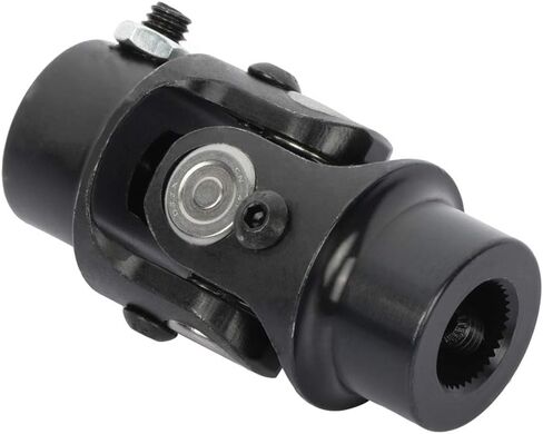SCITOO 11/16-36 Spline X 3/4 DD عمود التوجيه العالمي U-Joint أسود فردي، 83 مم زاوية العمل 35 درجة in Saudi Arabia