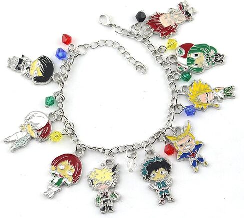 Mha Cosaply Bnha Cosplay Fashion Novelty Charm Bracelet Quality Cosplay Props Series Gifts in Saudi Arabia