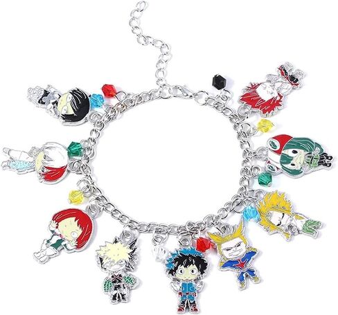 Mha Cosaply Bnha Cosplay Fashion Novelty Charm Bracelet Quality Cosplay Props Series Gifts in Saudi Arabia