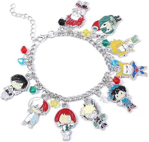 Mha Cosaply Bnha Cosplay Fashion Novelty Charm Bracelet Quality Cosplay Props Series Gifts in Saudi Arabia