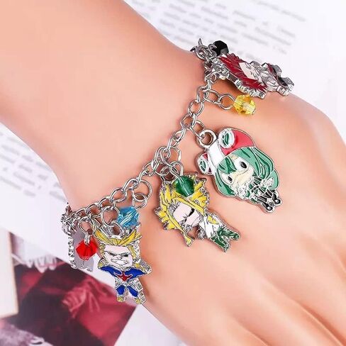 Mha Cosaply Bnha Cosplay Fashion Novelty Charm Bracelet Quality Cosplay Props Series Gifts in Saudi Arabia