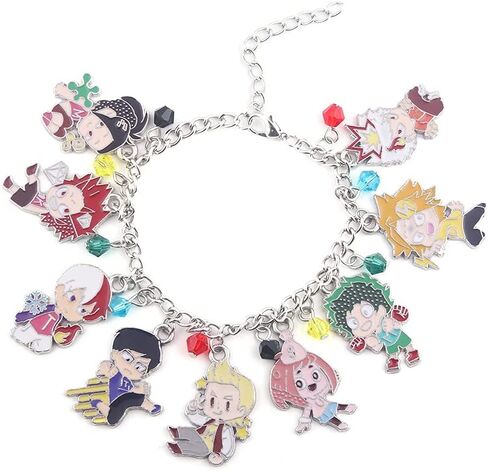 Mha Cosaply Bnha Cosplay Fashion Novelty Charm Bracelet Quality Cosplay Props Series Gifts in Saudi Arabia