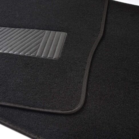 Motor Trend Premium Inter-Lock Backing Carpet Car Floor Mats - Front & Rear, Thick & Durable Auto Protection, Fits Most Cars Truck SUV Coupe Sedan in Saudi Arabia