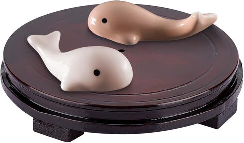 AHANDMAKER Wooden Pedestal Stand Display Base Circular Wooden Vase Table Lamp Teapot Base Wooden Trophy Base Wood Decorative Base Medals Display Base Stable Home Decoration Display Stand (7x1.3) in Saudi Arabia
