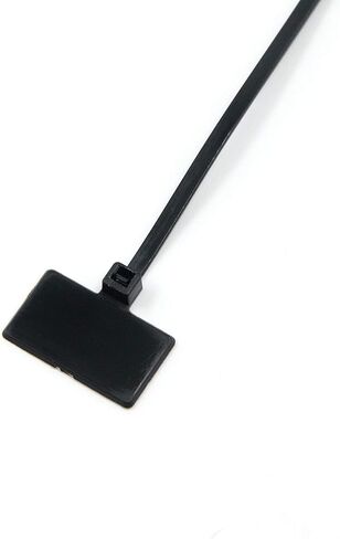 T Tulead Orange Zip Tags Cable Zip Ties Cord Self-Locking Label Nylon Tag Markers 100PCS in Saudi Arabia