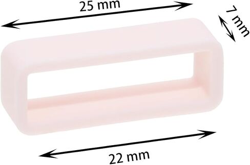 Rubber Watch Band Loop Holder Silicone Watch Strap Keeper Fastener Rings Replacement Watch Strap Accessories, 18PCS in Saudi Arabia