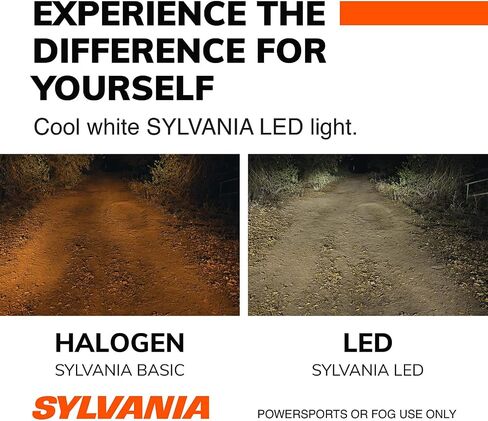 SYLVANIA H13 9008 LED Powersport Headlight Bulbs for Off-Road Use or Fog Lights - 2 Pack in Saudi Arabia