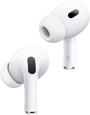 أغلفة MightySkins (عبوة من قطعتين) متوافقة مع Apple AirPods Pro 2 - أبيض خالص | غطاء ملتف واقٍ ومتين وفريد ​​من نوعه من الفينيل | سهل التطبيق والإزالة وتغيير الأنماط | صنع في الولايات المتحدة الأمريكية in Saudi Arabia