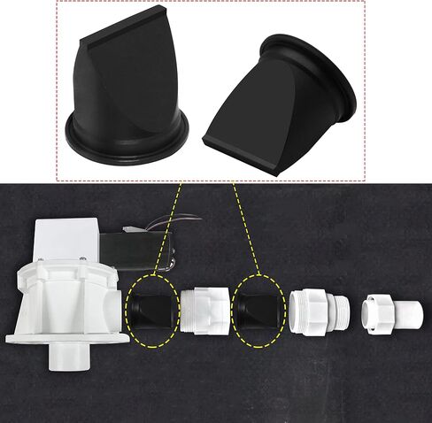 iFJF Duckbill Valve Kit Replace for Dometic 385310076 Compatible for Sealand Vacuum Generators S and T Series Pumps S115A, S12, 52A, S32, T12, T24, and T32 1-1/2 -Pair in Saudi Arabia