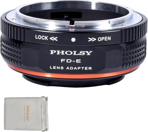 Lens Mount Adapter Manual Focus: Compatible with M42 Lens to Sony E (NEX) Camera Body in Kuwait