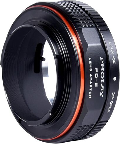 Lens Mount Adapter Manual Focus: Compatible with M42 Lens to Sony E (NEX) Camera Body in Kuwait