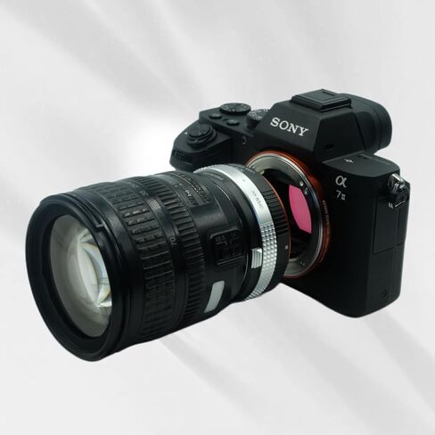 Lens Mount Adapter Manual Focus: Compatible with M42 Lens to Sony E (NEX) Camera Body in Kuwait