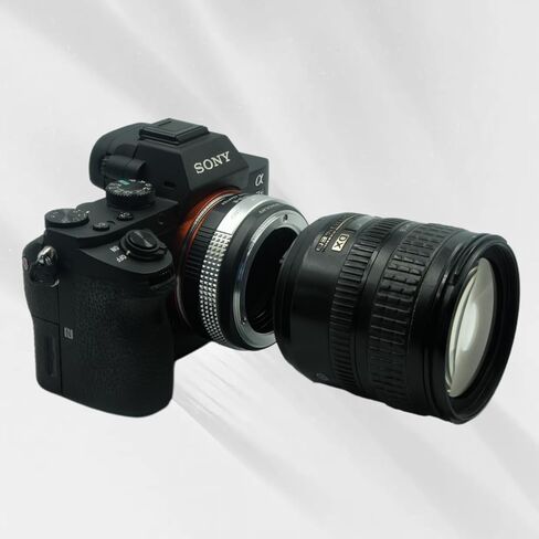 Lens Mount Adapter Manual Focus: Compatible with M42 Lens to Sony E (NEX) Camera Body in Kuwait