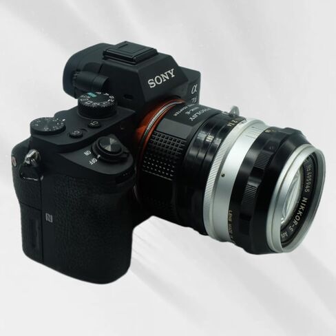 Lens Mount Adapter Manual Focus: Compatible with M42 Lens to Sony E (NEX) Camera Body in Kuwait