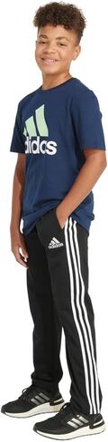 تي شيرت قطني بأكمام قصيرة للأولاد من adidas (كحلي، متوسط ​​10/12) in Saudi Arabia