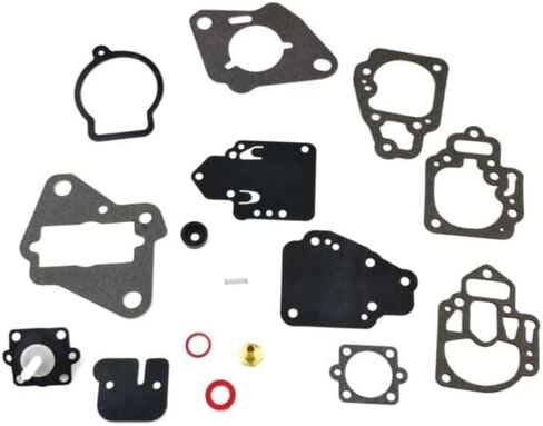 Carburetor Repair Kit Fit for Mercury Marine Outboards 6 8 9.9 10 15 20 25 HP 2cyl Boat Motor 1395-97611 1395-9803 1395-9725 1395-9645 - Carburetor Rebuild Kit,Gasket and Diaphragm Kit in Saudi Arabia