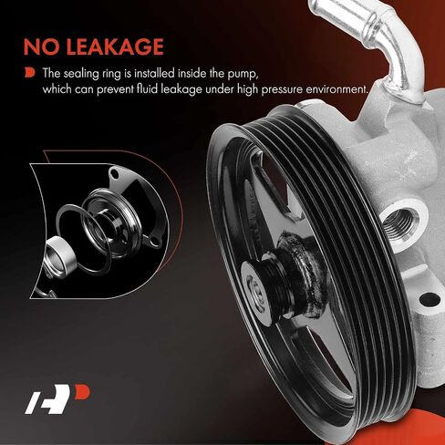 مضخة توجيه كهربائية ممتازة، مع بكرة، متوافقة مع Ford F250 Super Duty 2008-2010، F350 Super Duty 2008-2010، 5.4L، استبدال # 7C3Z3A674A in Saudi Arabia