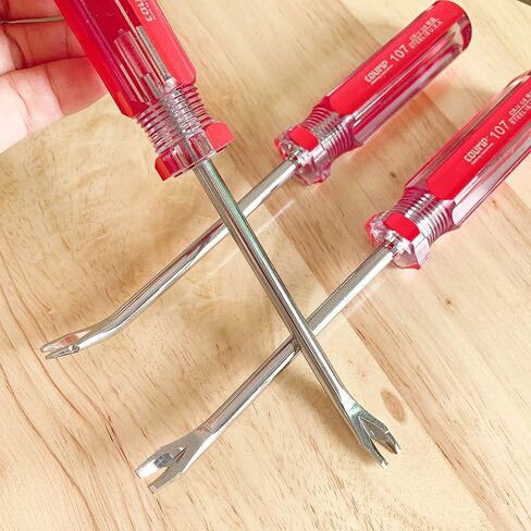 رافعة تك 3 مم 3 قطع، مجموعة أدوات مفك براغي مزيل التيلة للأظافر من SKZIRI على شكل حرف U (3 قطع) in Kuwait