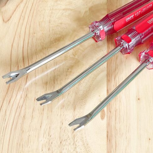 رافعة تك 3 مم 3 قطع، مجموعة أدوات مفك براغي مزيل التيلة للأظافر من SKZIRI على شكل حرف U (3 قطع) in Kuwait