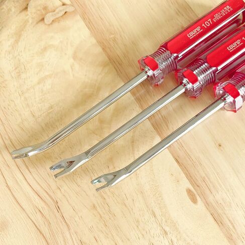 رافعة تك 3 مم 3 قطع، مجموعة أدوات مفك براغي مزيل التيلة للأظافر من SKZIRI على شكل حرف U (3 قطع) in Kuwait