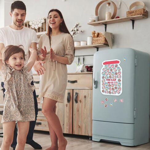 60 جهاز كمبيوتر شخصى جرة مكافأة دونات المغناطيس للأطفال مخطط السلوك المغناطيسي للأطفال في المنزل إدارة السلوك أدوات الفصول الدراسية مكافأة جرة المغناطيس مخطط السلوك الإيجابي للفصول الدراسية المنزل الفتيات الأولاد in Kuwait