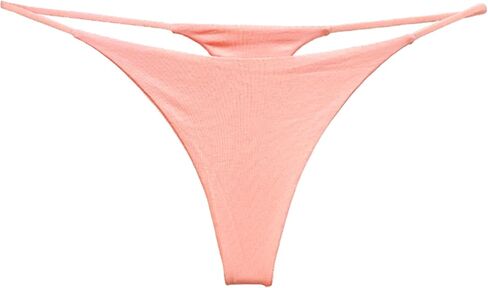 سراويل داخلية نسائية ناعمة قابلة للتمدد من القطن على شكل حرف G ملابس داخلية بدون خياطة للنساء in Kuwait