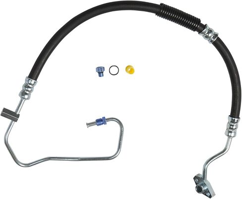 Edelmann 80268 Power Steering Pressure Hose: Replacement for - 2002-98 Honda Accord, Black in Kuwait