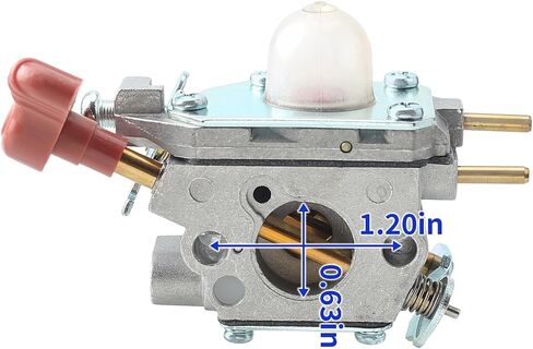 المكربن ​​للحرفي 27cc MTD 753-06288 ZAMA C1U-P27 TB2044XP Carb مع الأسود MTD 753-06415 مجموعة مرشح الهواء المتقلب in Saudi Arabia