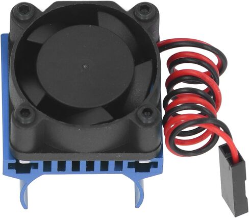 RC Motor Cooling Fan, Efficient Heatsink for 1/18 Scale Hobbyists Racing in Saudi Arabia