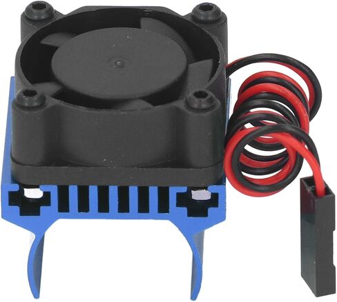 RC Motor Cooling Fan, Efficient Heatsink for 1/18 Scale Hobbyists Racing in Saudi Arabia