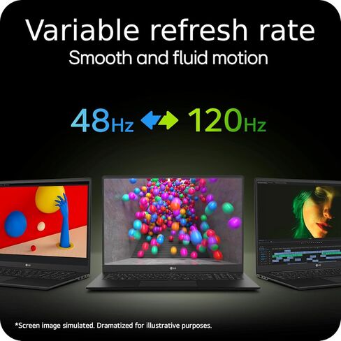 LG gram Pro 16-inch OLED Thin and Lightweight Laptop, Intel Evo Edition - Intel Core Ultra 7 Processor, Windows 11 Home, 32GB RAM, 2TB SSD, Black in Saudi Arabia
