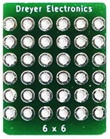 10pcs Mini PCB Perforated Board Double Sided | Small Sized for Prototyping in Saudi Arabia